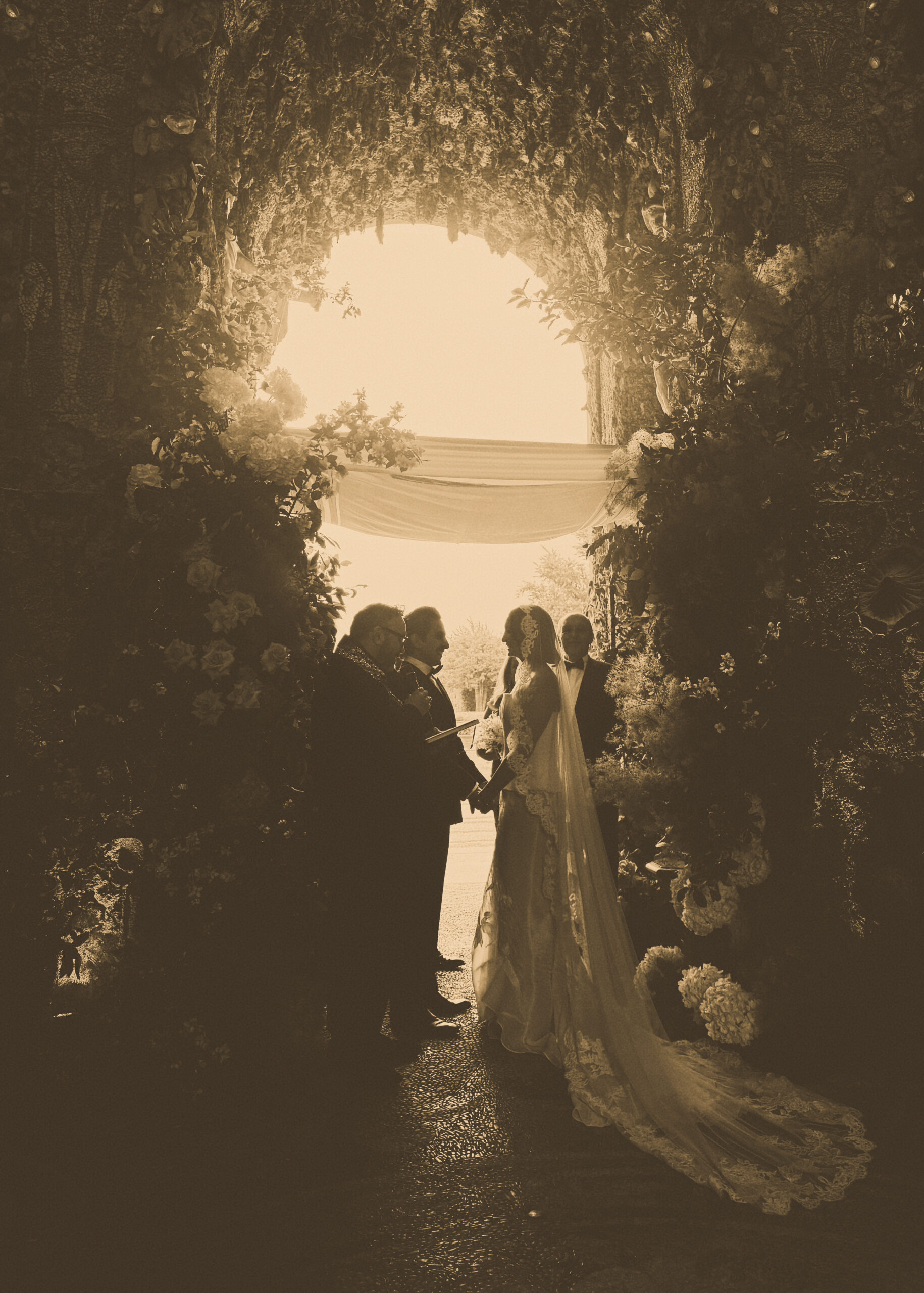 Dried Orchids - Wedding in Milan, Italy